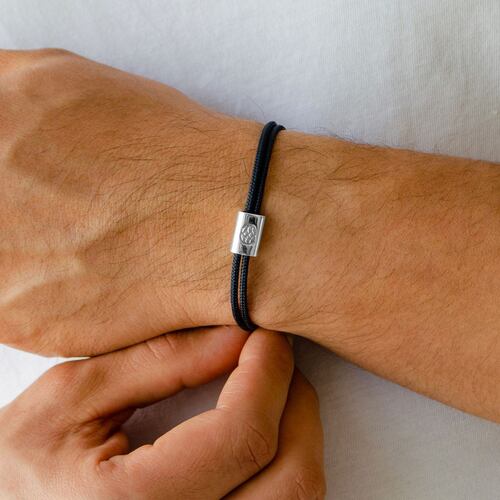 Pulsera Amalfi Navy Plata .925 Unitalla Castellamare