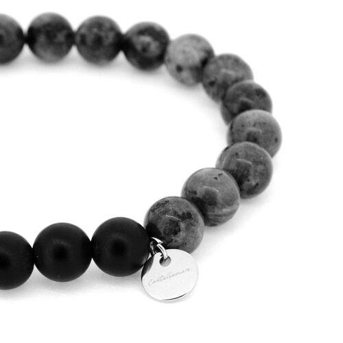 Pulsera Budoni Black Acero Inoxidable Castellamare