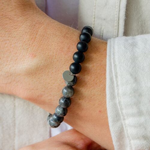 Pulsera Budoni Black Acero Inoxidable Castellamare