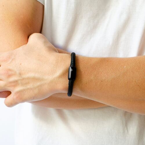 Pulsera Solanto Solid Red Acero Inoxidable Castellamare