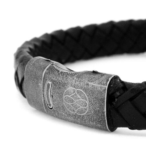 Pulsera Brenva Black Acero Inoxidable Castellamare