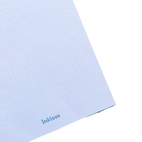 Libreta de puntos tamaño francés mármol morado
