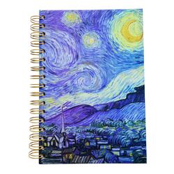 SketchBook Libreta para Dibujar Tamaño Frances con Resorte VanGogh