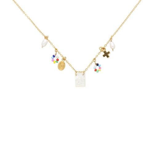 collar madre perla