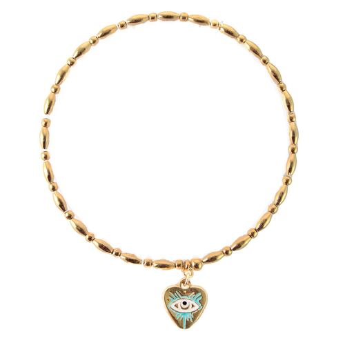 PULSERA OJO CHAPA