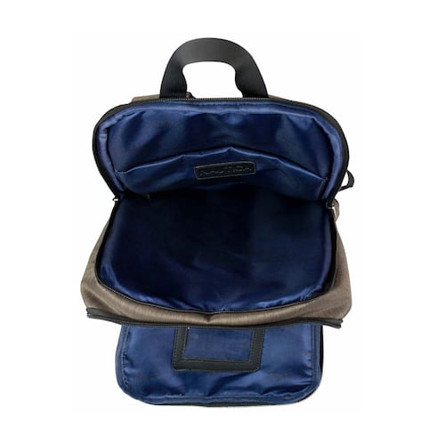 Backpack Juvenil Café para Laptop 17" Nautica