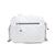 Bolsa estilo Crossbody marca Náutica color Blanco con cartera en contraste color Negro modelo A10521
