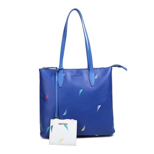 Tote con Pouch marca Náutica color Azul marino modelo A10524