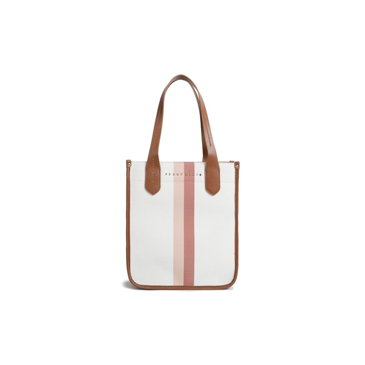 Cravate En Soie Perry Ellis Neuve - Motif Carreaux Rouge, Blanc, Bleu - Avec étiquette Et Portefeuille