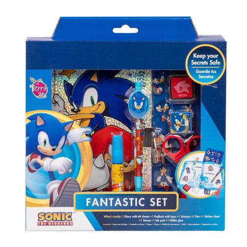 Set Diario Fantástico Sonic