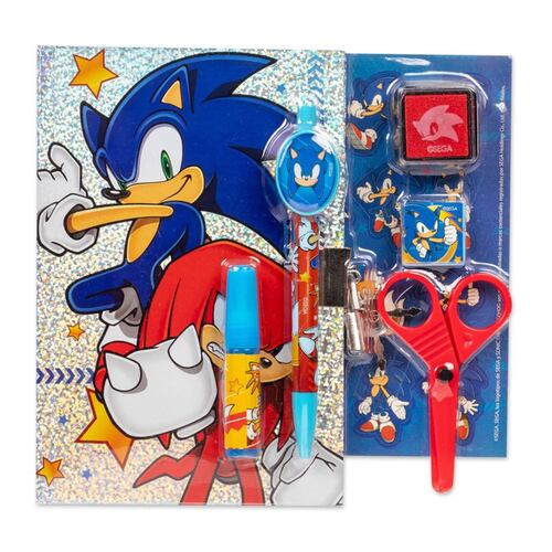Set Diario Fantástico Sonic