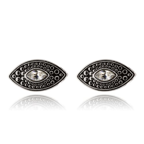 Aretes Forma de Ojo con Cristal Austriaco Mayfer