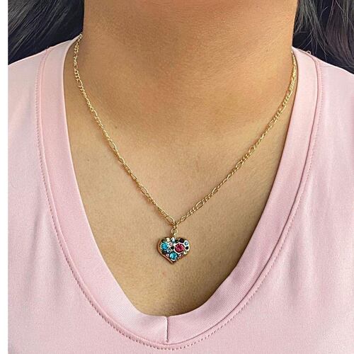 Collar Corazón Colores Mayfer