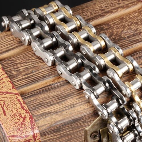Pulsera Acero Inoxidable Cadena de Bicicleta para Hombre Mayfer Homme