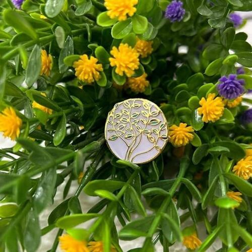 Anillo Ajustable de Mandala Tonalidades Moradas Ablime