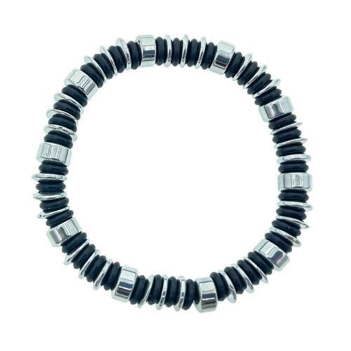 Pulsera Hematita Elástica Mayfer