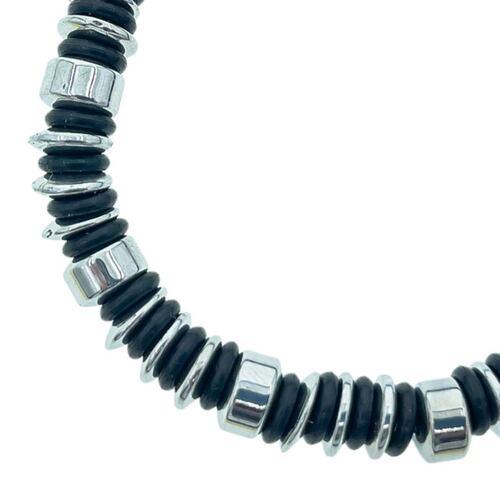 Pulsera Hematita Elástica Mayfer