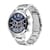 Reloj de pulsera Enso casual para caballero plateado EW1003G10