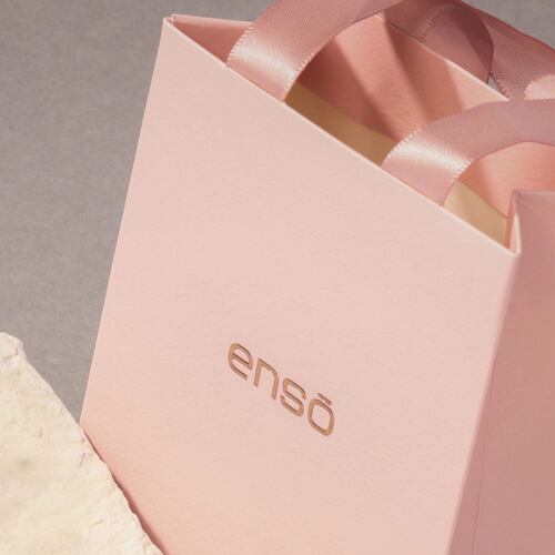 Aretes de Acero Inoxidable Enso para Mujer EJE2203R Oro Rosa
