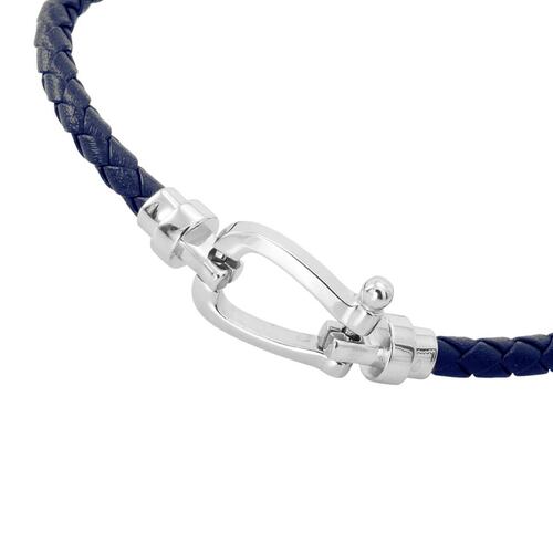 Pulsera de Acero Inoxidable Enso para Hombre EMB0067BL Azul