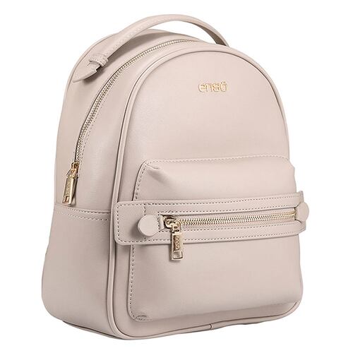 Bolsa Backpack Color Nude Para Mujer Enso