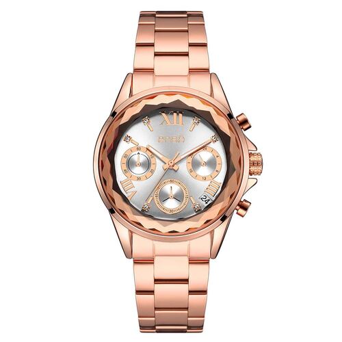 Reloj de pulsera Enso color rosa casual para mujer EW1049L1