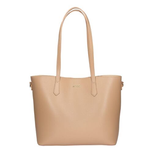 Bolsa Tote Color Café Para Mujer Enso