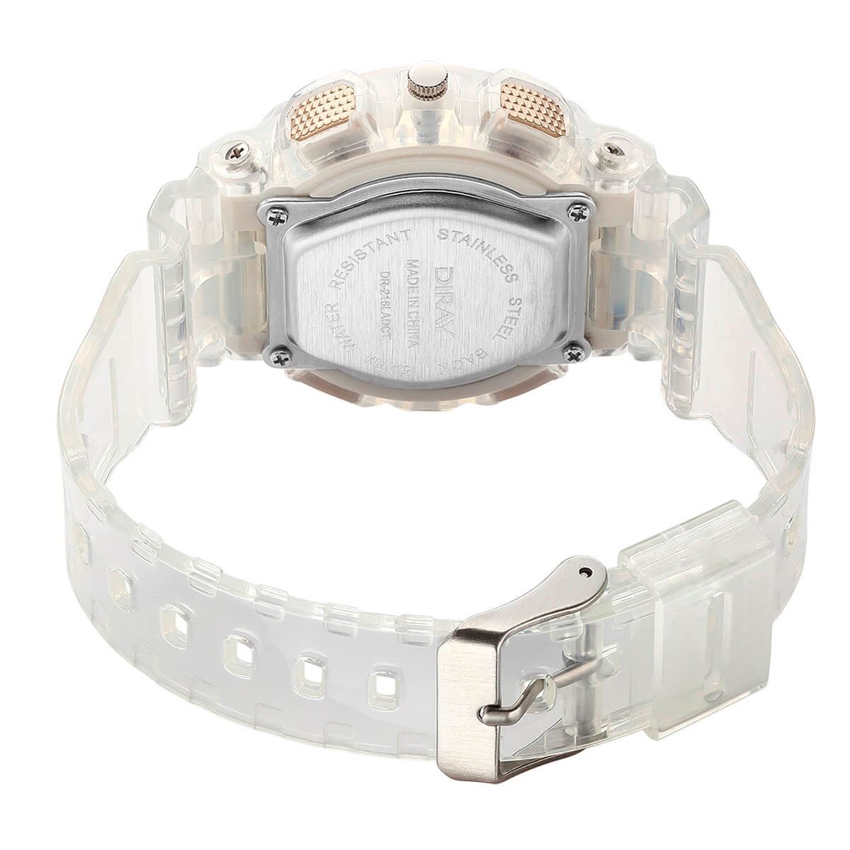 Reloj para dama stainless steel online back