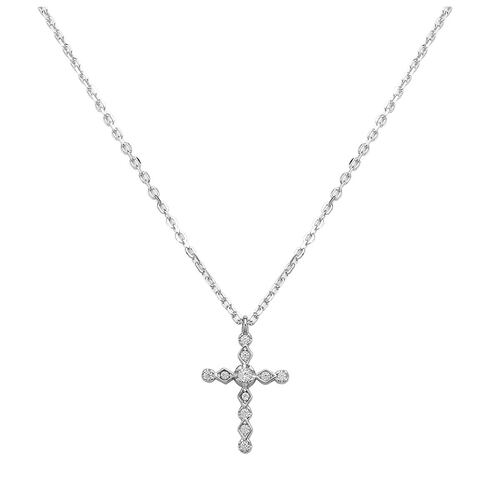 Collar Cruz Plata .925 ESN031S Enso