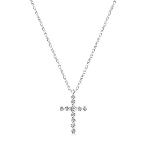 Collar Cruz Plata .925 ESN031S Enso