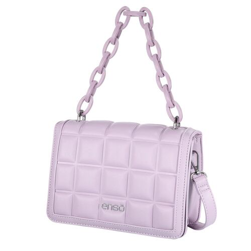 Bolsa Crossbody Color Lila para Mujer Enso