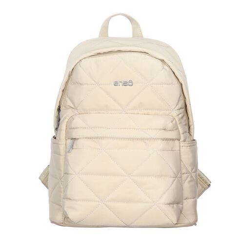 Bolso Backpack Beige Enso para Mujer