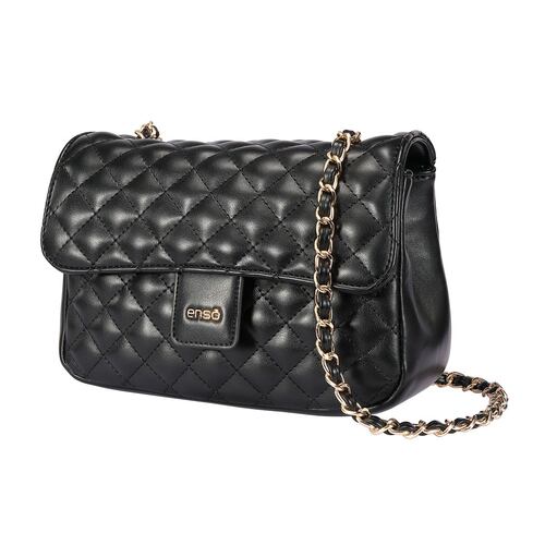 Bolsa Crossbody Enso Negro para Mujer