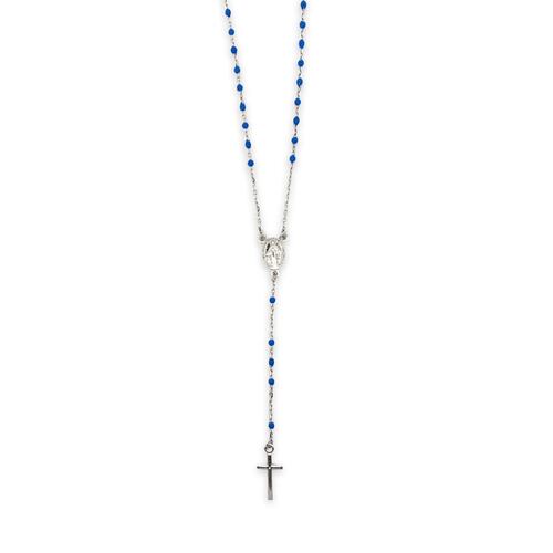 Collar Rosario Plata .925 Plata Mãe