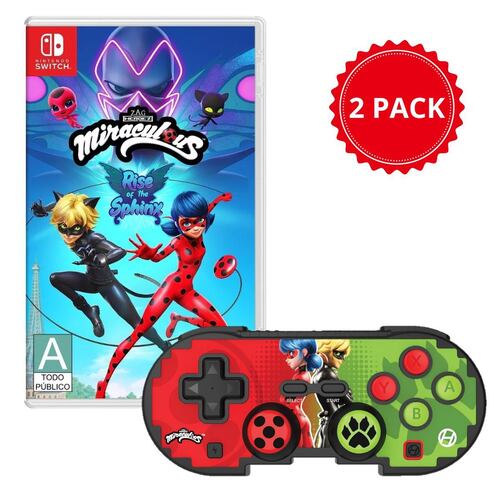 Bundle NSW Miraculous + Control Inálambrico