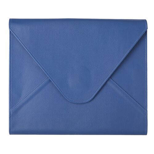 Portafolio Tamaño Oficio Flexible Azul Kyma