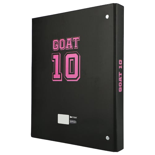 Carpeta Tamaño Carta Diseño Negro Goat Kyma