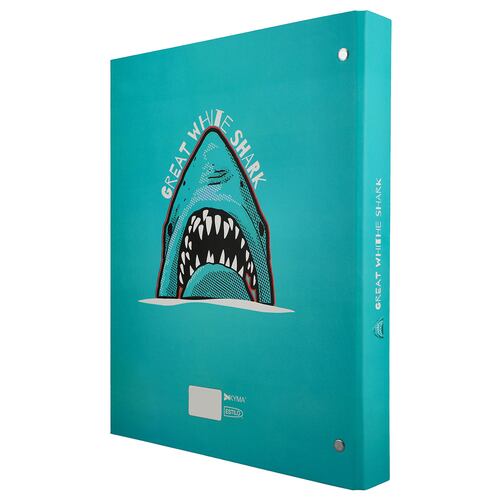 Carpeta Tamaño Carta Diseño Great White Shark Kyma