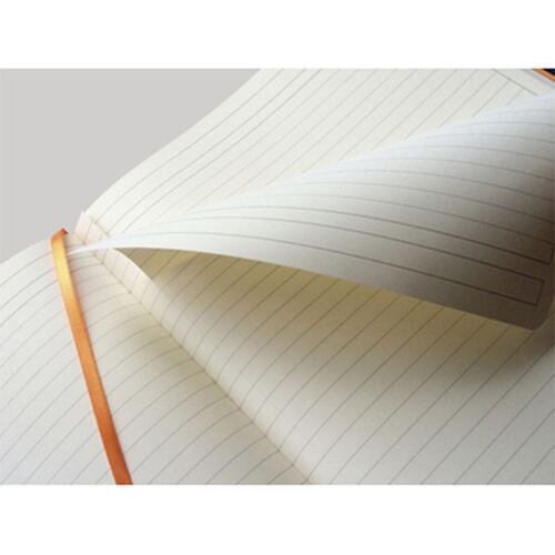 Libreta Rhodia A4 Pasta Suave Rayas Color Rojo