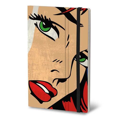 Libreta 13x21 Comic Mujer Medium