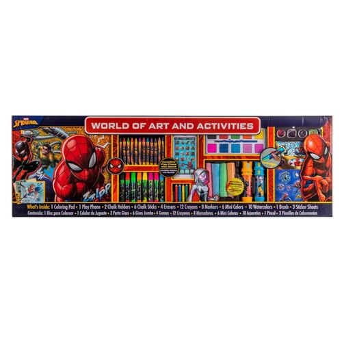 Mundo de arte y actividades Spider-Man