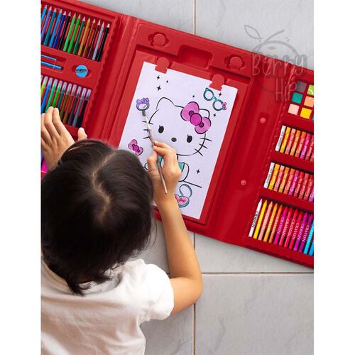 Set de Arte con Caballete y Estuche Hello Kitty Berry Hip