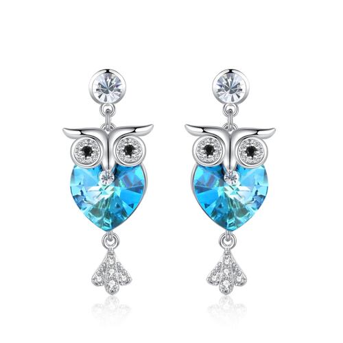 Aretes Búho Sanborns Plata .925 Mayfer