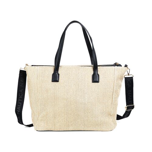 Bolsa Tote Nautica Negro para Mujer
