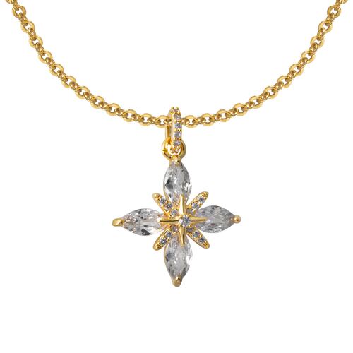 Collar Estrella Cardinal Chapa de Oro Unlimited by Oro Boleado