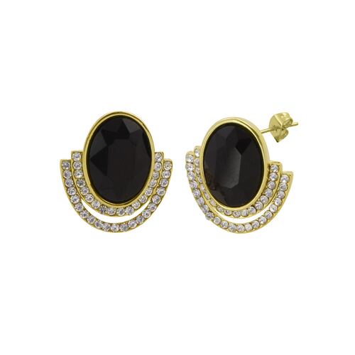 Aretes Bicel Chapa de Oro Dorado Unlimited By Oro Boleado