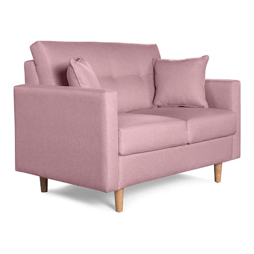 MAKORA Love Seat Modelo Aria Palo De Rosa