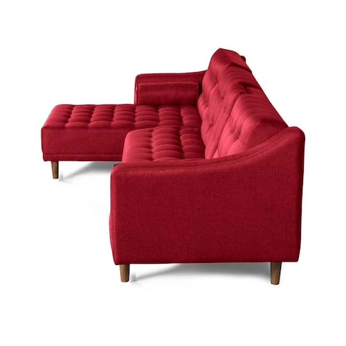MAKORA Sala Modular Reclinable Modelo Duomo Rojo