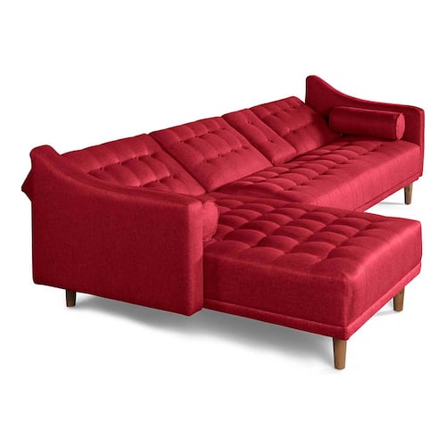 MAKORA Sala Modular Reclinable Modelo Duomo Rojo
