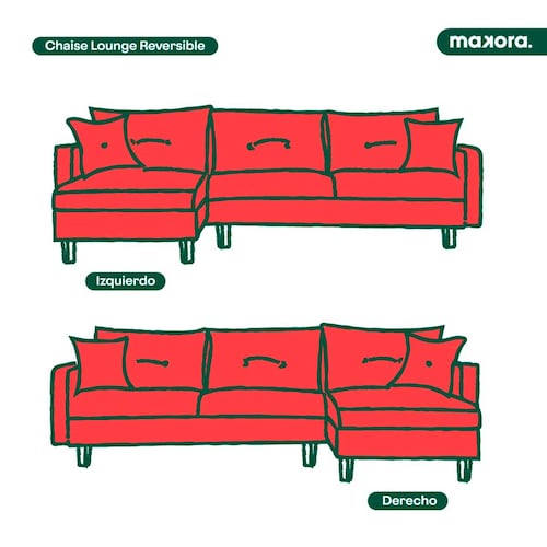 MAKORA Sala Modular Reclinable Modelo Bottari Gris Claro